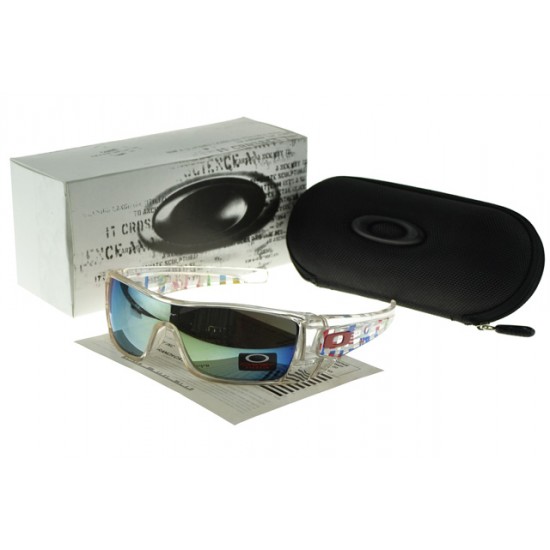 Oakley Antix Sunglasse black Frame blue Lens-Discount