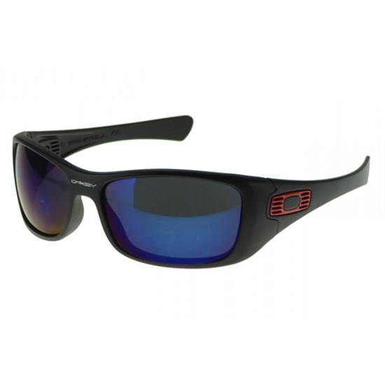 Oakley Antix Sunglass Black Frame Blue Lens-Clearance Sale