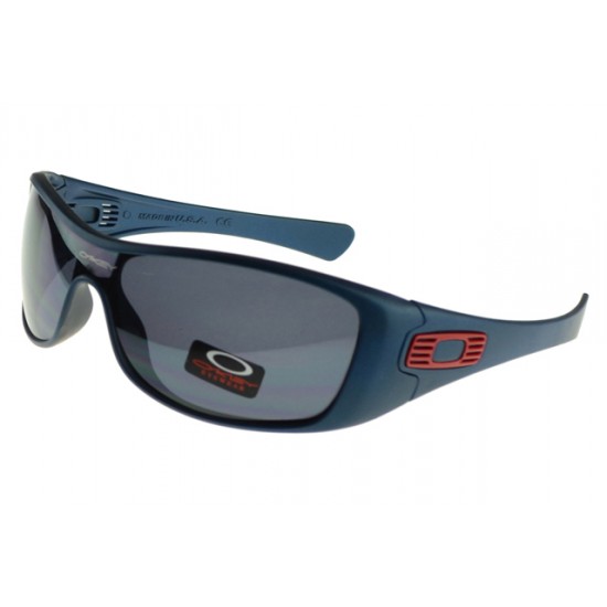 Oakley Antix Sunglass Blue Frame Gray Lens-Outlet Store Online