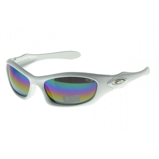 Oakley Asian Fit Sunglass White Frame Colored Lens-Timeless Design
