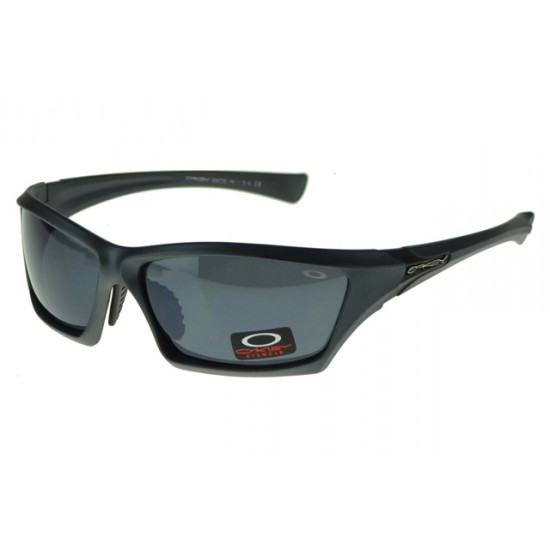 Oakley Asian Fit Sunglass Black Frame Gray Lens-Online Fashion Store