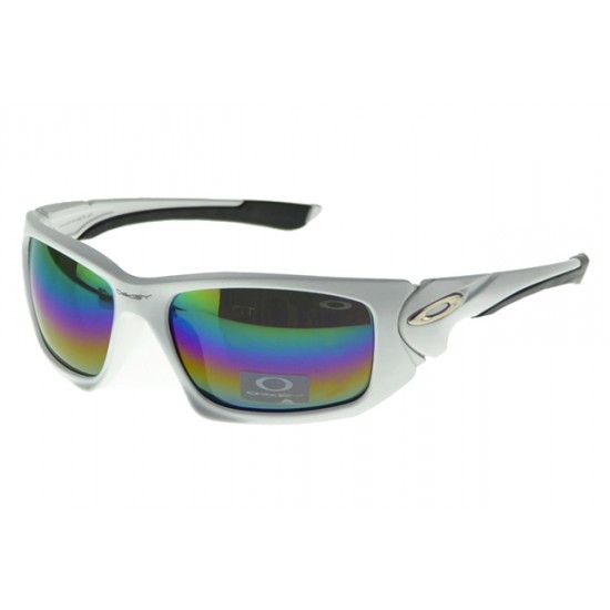 Oakley Asian Fit Sunglass White Frame Colored Lens-France Sale
