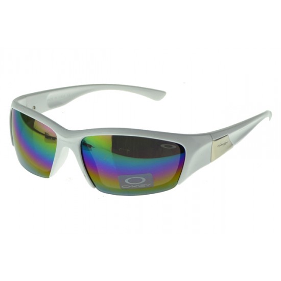 Oakley Asian Fit Sunglass White Frame Colored Lens-US For