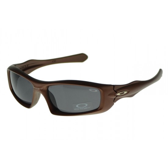 Oakley Asian Fit Sunglass Brown Frame Gray Lens-Wholesale UK