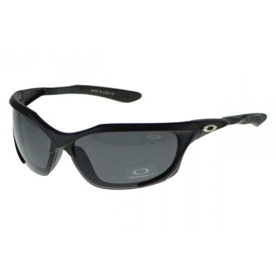 Oakley Asian Fit Sunglass Black Frame Gray Lens-Save Up