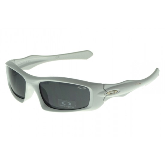 Oakley Asian Fit Sunglass White Frame Gray Lens-London