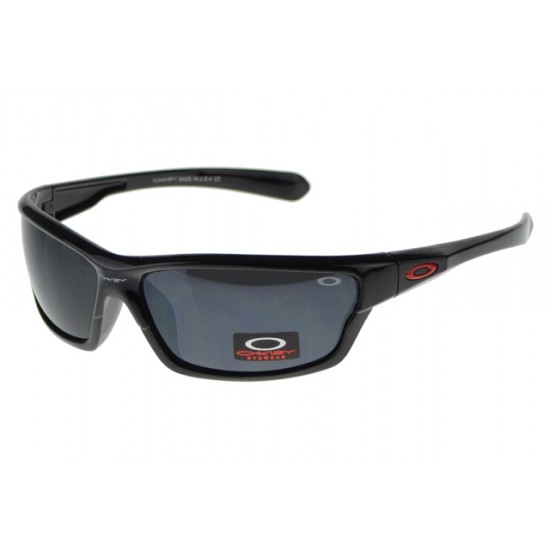 Oakley Asian Fit Sunglass Black Frame Gray Lens-Genuine