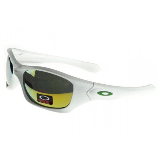 Oakley Asian Fit Sunglass White Frame Yellow Lens-Quality Guarantee