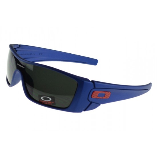 Oakley Batwolf Sunglass Blue Frame Black Lens-Complete In Specifications