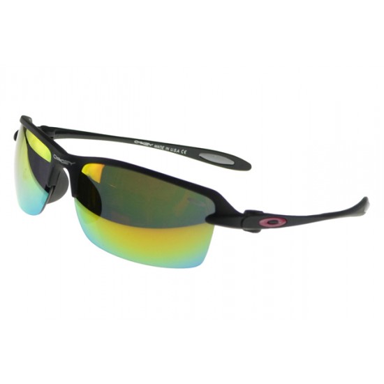 Oakley Commit Sunglass Black Frame Yellow Lens-All Sale