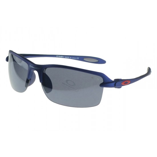 Oakley Commit Sunglass Blue Frame Gray Lens-Free Delivery