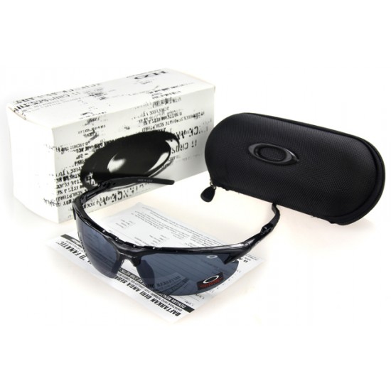 Oakley Commit Sunglass Black Frame Black Lens-Store
