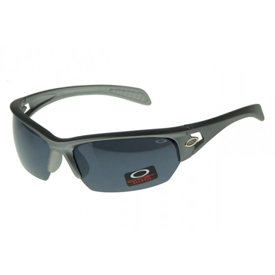 Oakley Flak Jacket Sunglass Black Frame Gray Lens-Online Shop