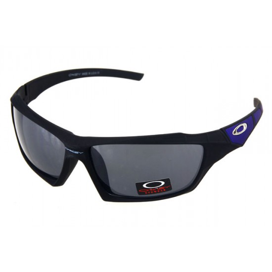 Oakley Flak Jacket Sunglass Black Frame Dimgray Lens