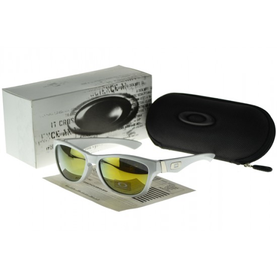 Oakley Frogskin Sunglass white Frame yellow Lens-Cheapest Price