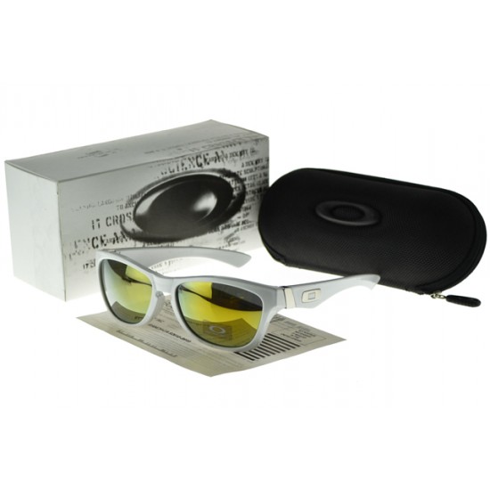 Oakley Frogskin Sunglass white Frame yellow Lens-Place Order
