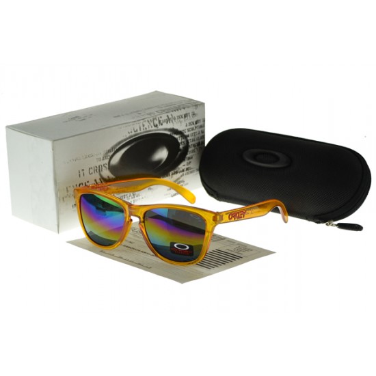 Oakley Frogskin Sunglass yellow Frame multicolor Lens-Enjoy Online