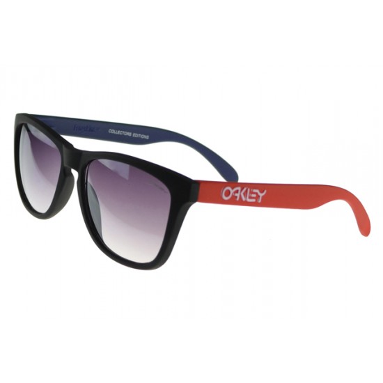 Oakley Frogskin Sunglass Red Frame Purple Lens-Factory Wholesale Prices