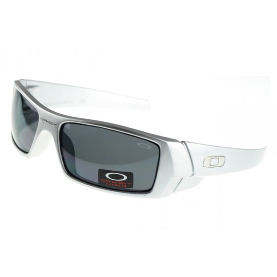 Oakley Gascan Sunglass White Frame Gray Lens-Lifestyle Brand