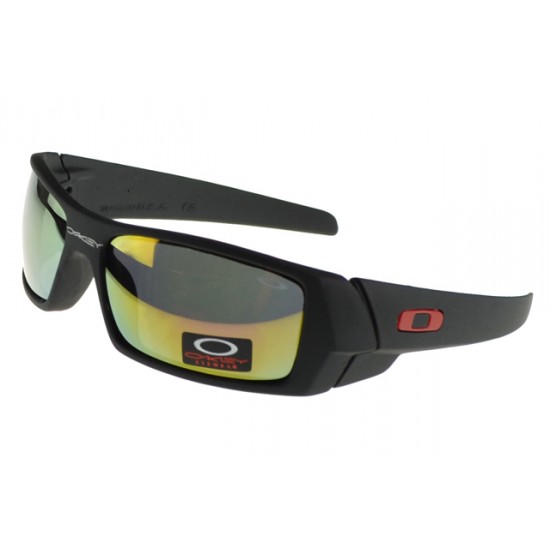 Oakley Gascan Sunglass Black Frame Gold Lens-New York On Sale