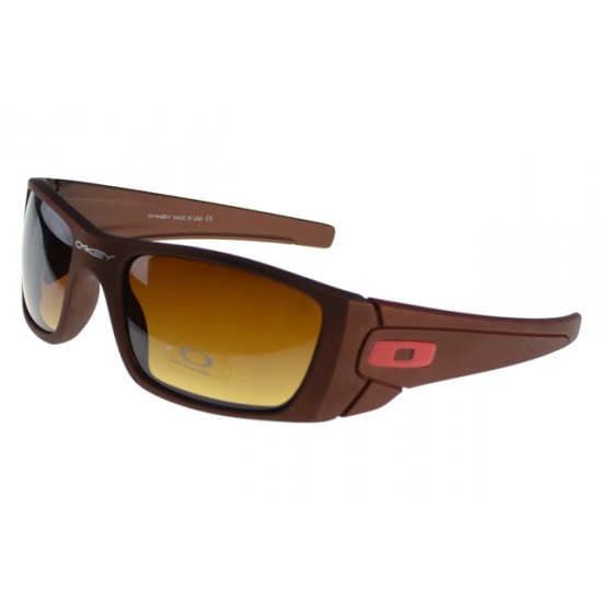 Oakley Gascan Sunglass Red Frame Gold Lens-Free Delivery