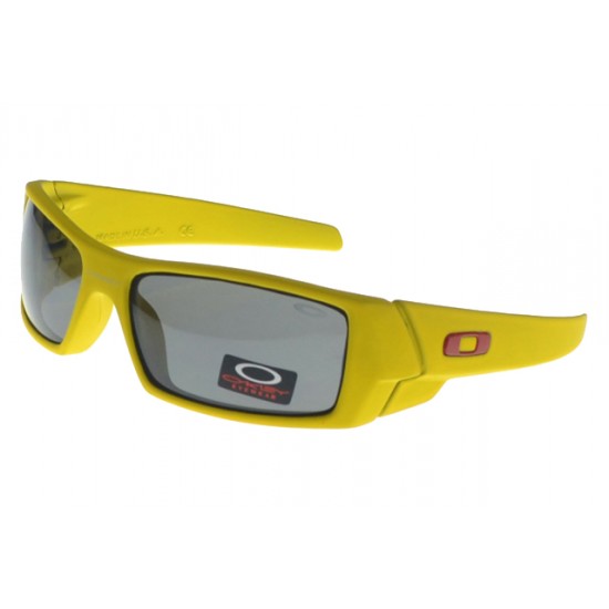 Oakley Gascan Sunglass Yellow Frame Gray Lens-Unique Design