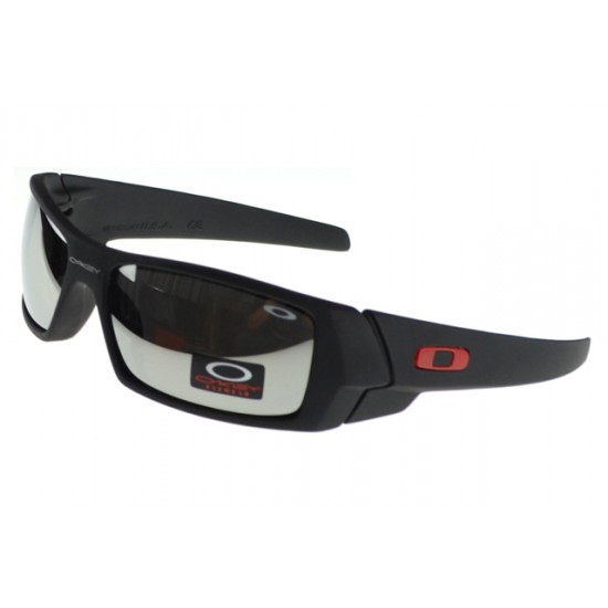 Oakley Gascan Sunglass Black Frame Silver Lens-Enjoy Online