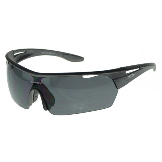 Oakley Half Straight Jaquetas Black Frame Gray Lens-Factory Outlet Online