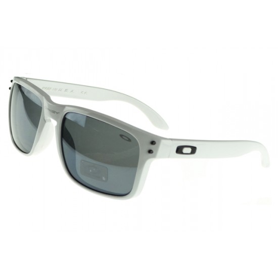 Oakley Holbrook Sunglass White Frame Silver Lens-Factory Store
