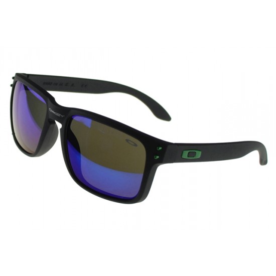 Oakley Holbrook Sunglass Black Frame Blue Lens-Clearance Prices