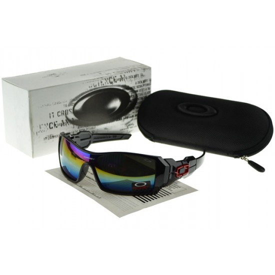 Oakley Oil Rig Sunglasse black Frame multicolor Lens-Competitive Price