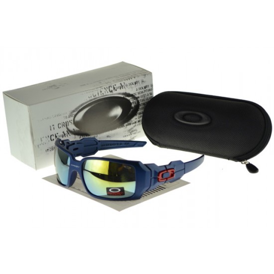 Oakley Oil Rig Sunglasse blue Frame yellow Lens-The Most Fashion Designs