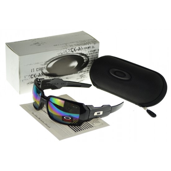 Oakley Oil Rig Sunglasse black Frame multicolor Lens-Discount Sale