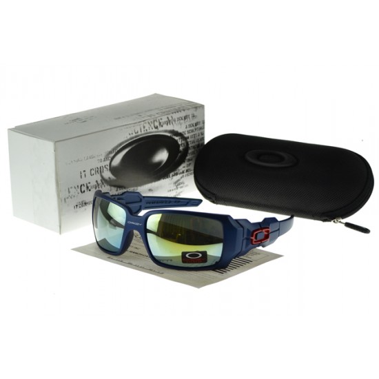 Oakley Oil Rig Sunglasse blue Frame yellow Lens-Unique