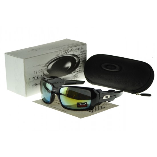 Oakley Oil Rig Sunglasse black Frame yellow Lens-Outlet Discount