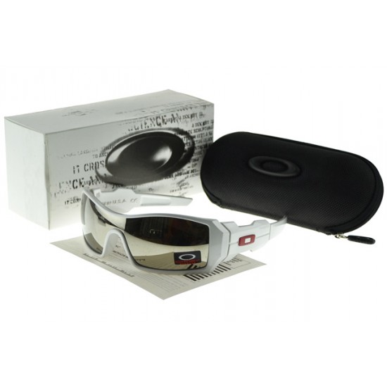 Oakley Oil Rig Sunglasse white Frame polarized Lens-Outlet For Sale