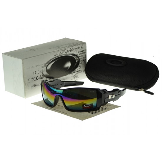 Oakley Oil Rig Sunglasse black Frame multicolor Lens-Czech Republic