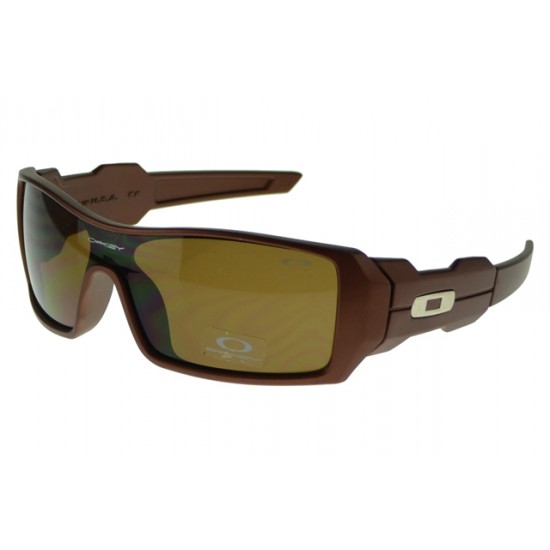 Oakley Oil Rig Sunglass Brown Frame Brown Lens-US Blue