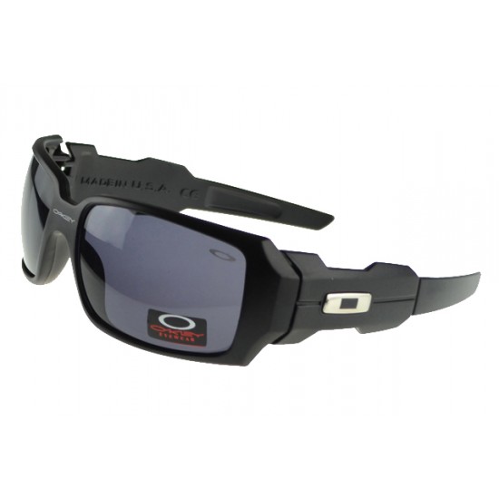 Oakley Oil Rig Sunglass Black Frame Gray Lens-Officially Authorized