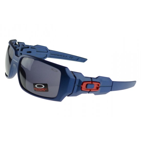 Oakley Oil Rig Sunglass Blue Frame Gray Lens-Various Colors