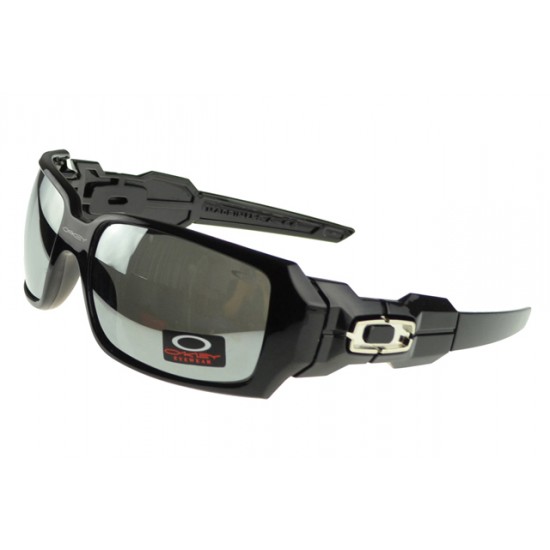 Oakley Oil Rig Sunglass Black Frame Silver Lens-Reliable Quality