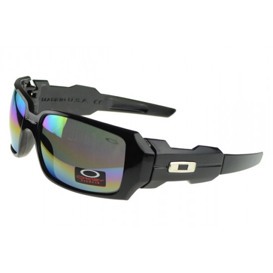 Oakley Oil Rig Sunglass Black Frame Colored Lens-Premium Selection