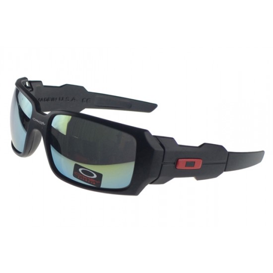 Oakley Oil Rig Sunglass Black Frame Colored Lens-Great Models