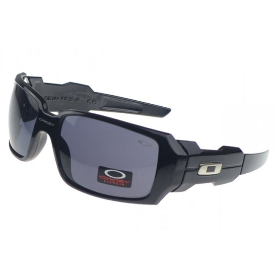 Oakley Oil Rig Sunglass Black Frame Gray Lens-Factory Store