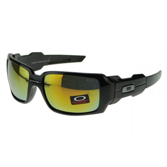 Oakley Oil Rig Sunglass Black Frame Gold Lens-Buy Beauty