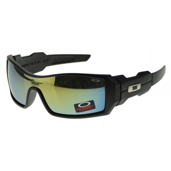 Oakley Oil Rig Sunglass Black Frame Colored Lens-Ireland Online