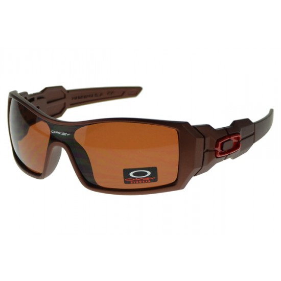 Oakley Oil Rig Sunglass Brown Frame Brown Lens-Stores