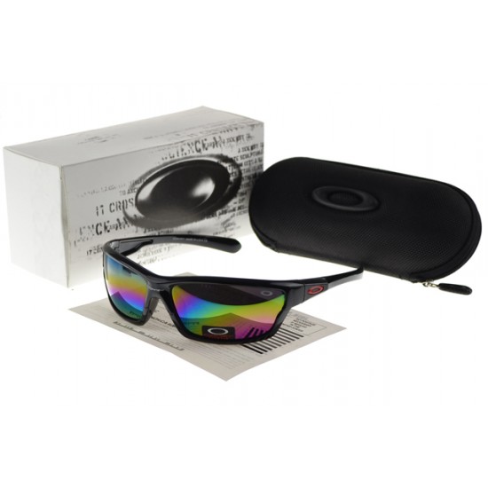 Oakley Polarized Sunglass black Frame multicolor Lens-Online Shop UK