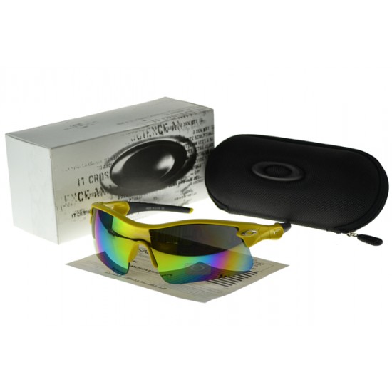 Oakley Radar Range Sunglass yellow Frame multicolor Lens-Clearance