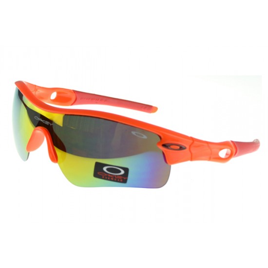 Oakley Radar Range Sunglass Red Frame Colored Lens-Selling Clearance